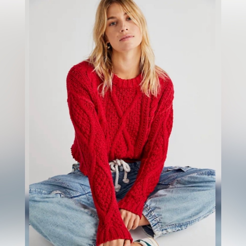 Free People Cutting Edge Sweater